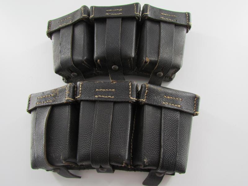 WH/SS K98 pouches, matching RBNR number