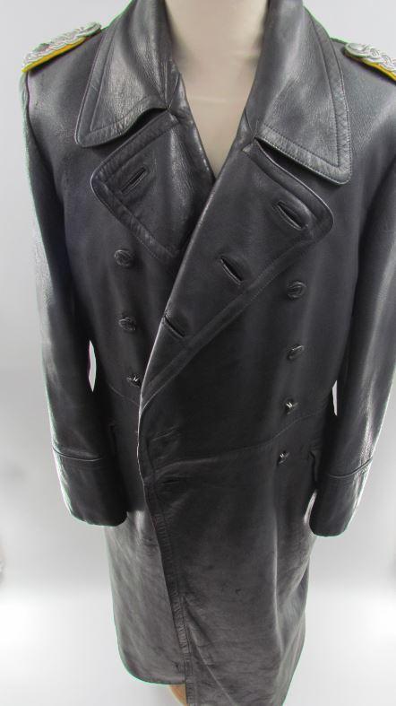 Luftwaffe Oberstleutnant Leather Greatcoat