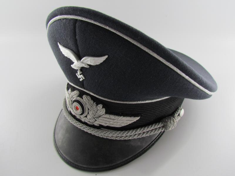 Luftwaffe Officers Visor Cap Mint