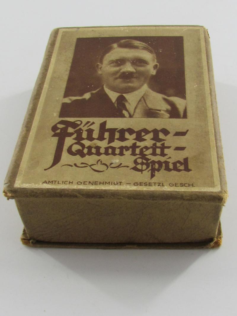 'Führer Quartett Spiel' card game in box