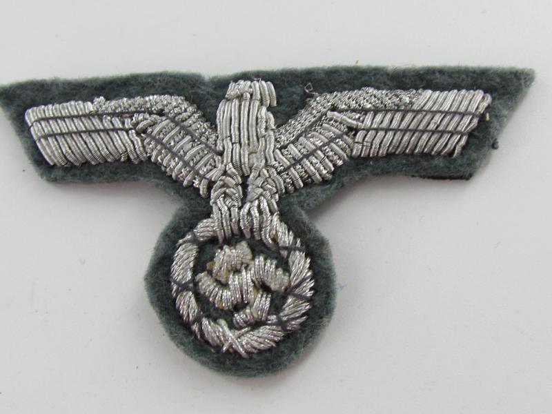 Wehrmacht ( Heer ) Embroided Officers Cap Eagle