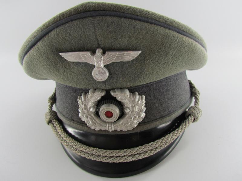 Heer Sonderführer Officers Visor Cap ..Sonderklasse Rare