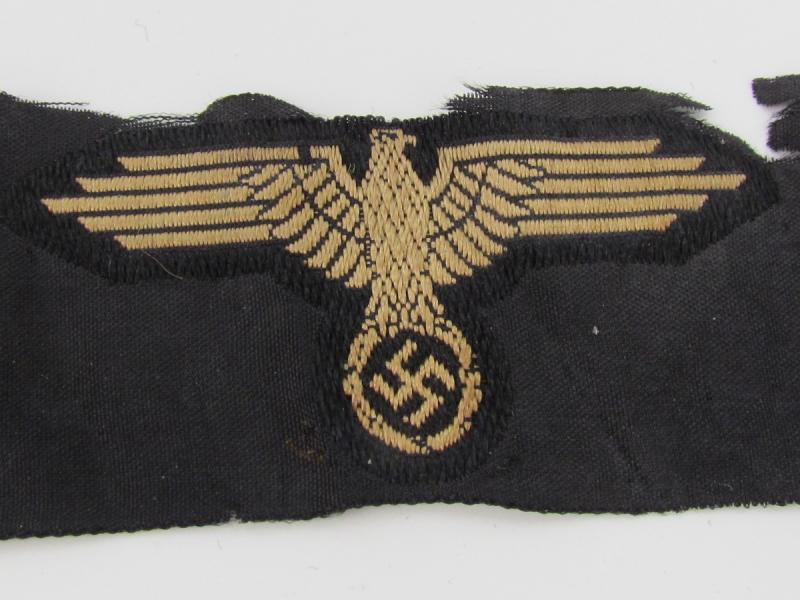 Waffen SS unissued Tropical Cap Eagle.....Rare