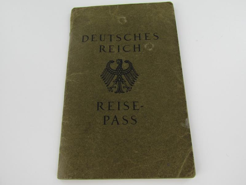 Deutsches Reich Reisepass 1935