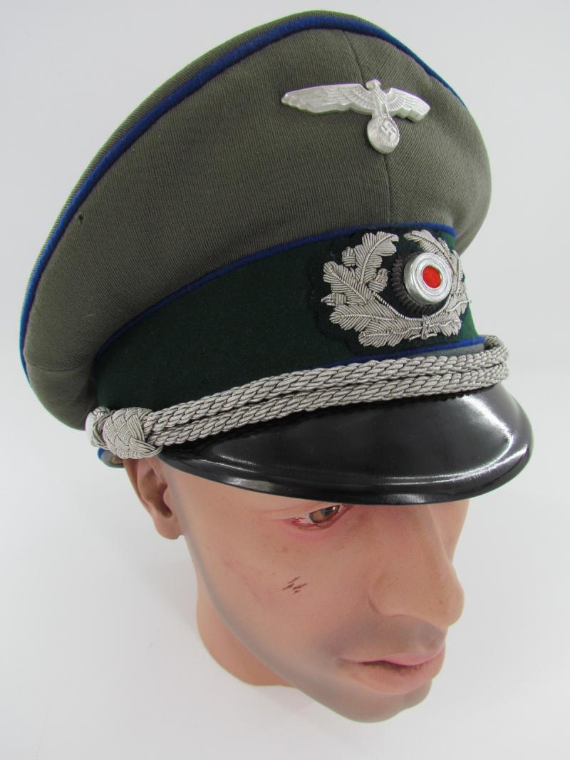 Wehrmacht ( Heer ) Medical Officers Visor Cap...Named