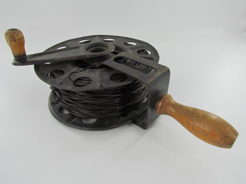 WH/SS Hand Held Cable Reel ....marked 1942