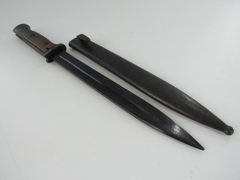 K98 bayonet with Kriegsmarine markings and Maker Coppel GMBH