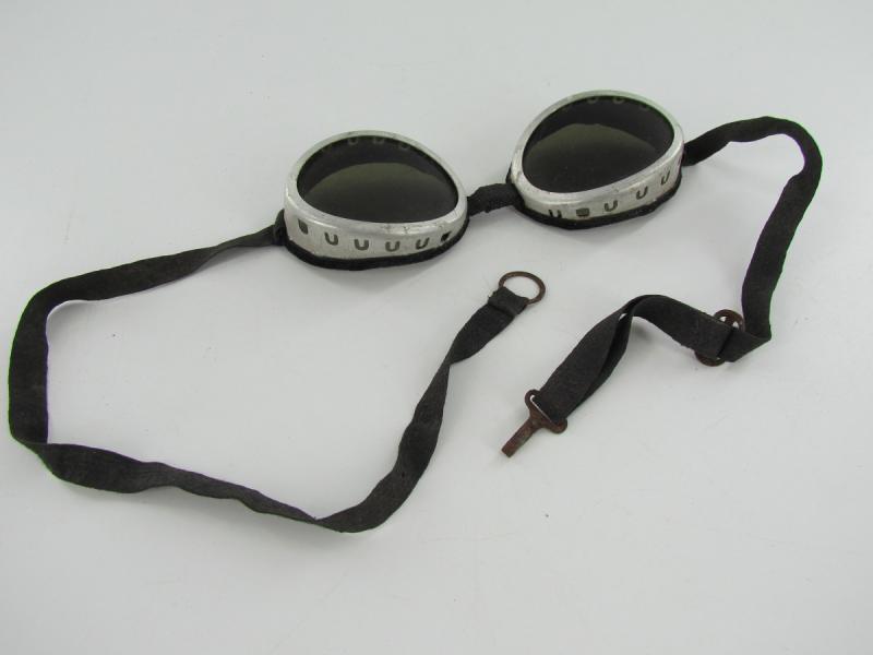 Wehrmacht aluminum Sun/Dust Goggles