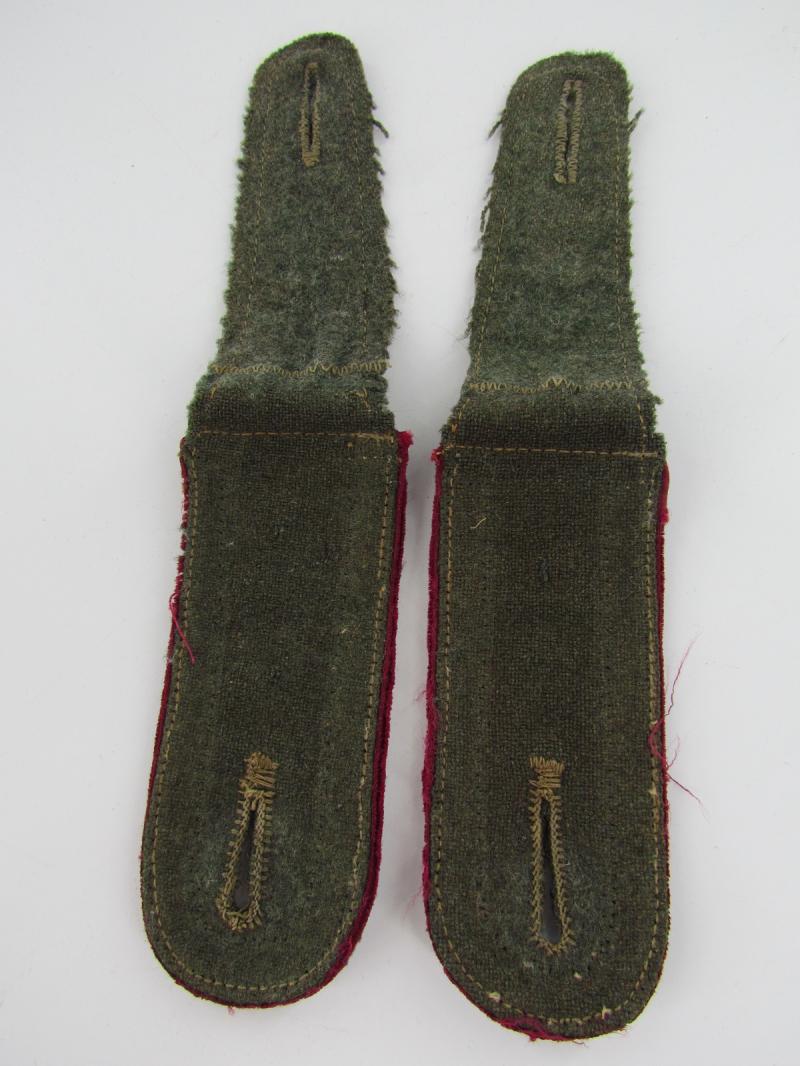 Wehrmacht EM Shoulder Boards for nebelwerfer troops