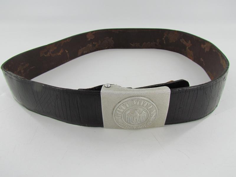 Wehrmacht Parade Belt With Buckle