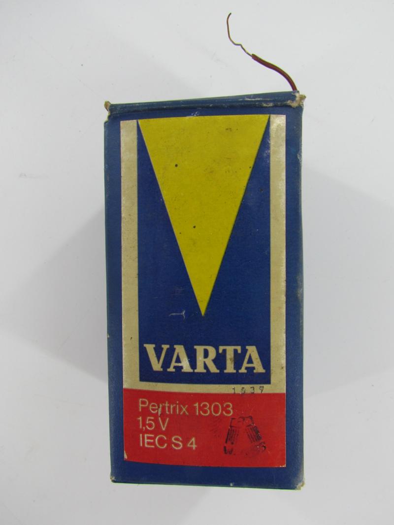 German FF33 field phone battery .....Varta