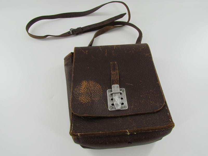 Pre-Early War German Map case With Shoulderstrap and Marked