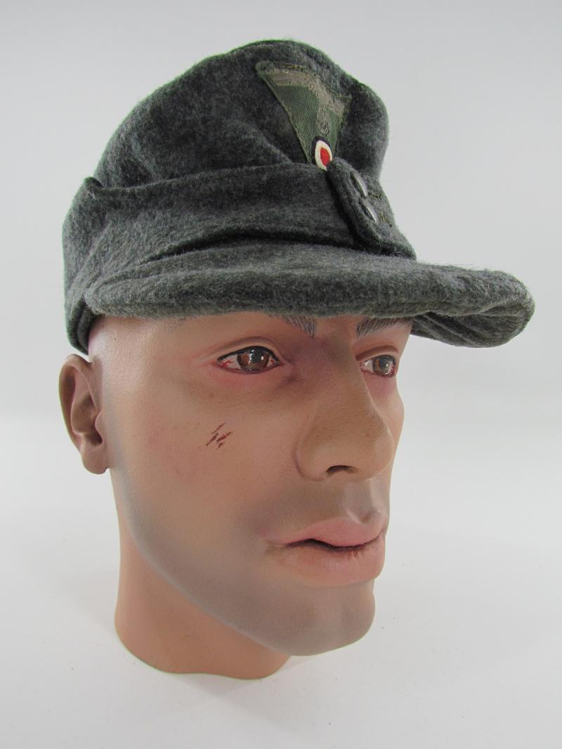 Heer M43 field cap in Italian wool ....RB numbered 1944