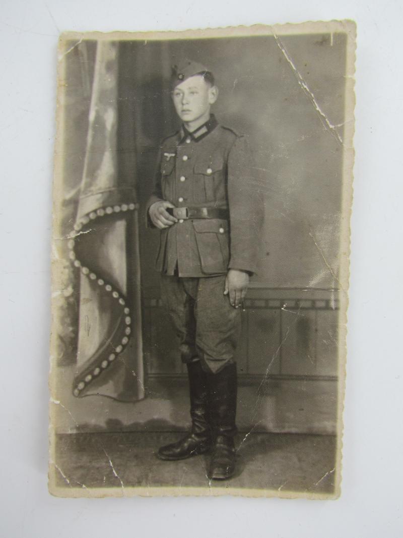 Portrait photo of a Wehrmacht soldier