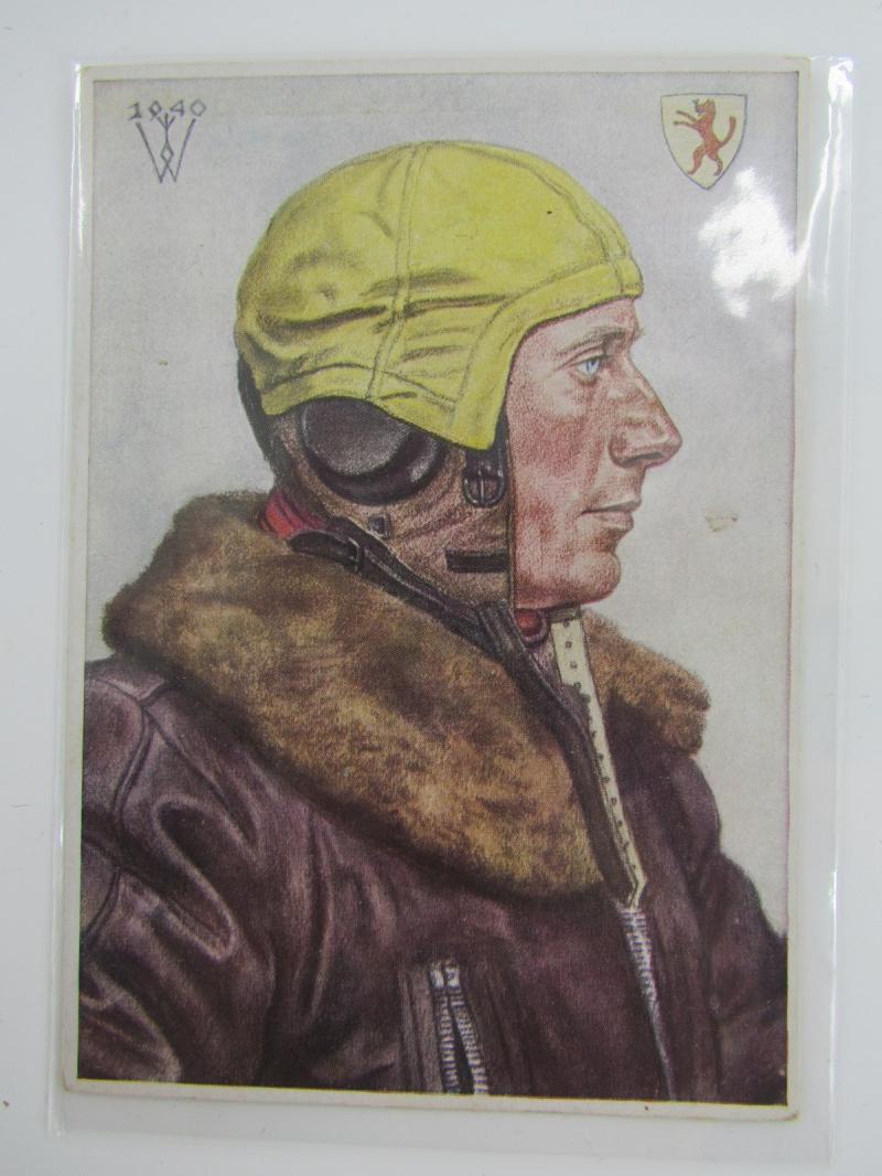 Willrich Cardboard card Fighter Pilot