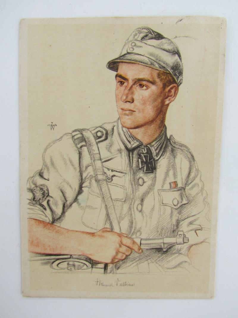 Willrich Cardboard card Gebirgsjäger