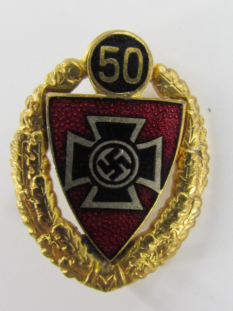 50 Years Member Badge Kyffhäuser Bund