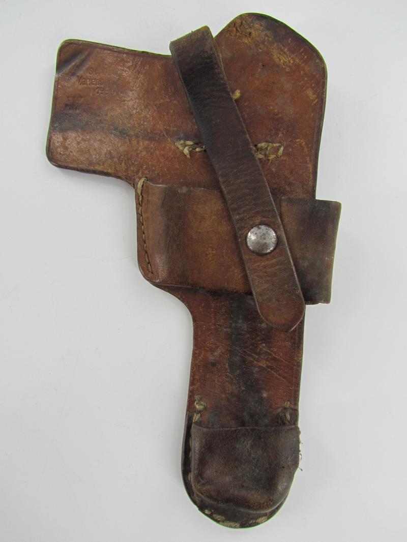 Extremely Rare German FN 1922 Holster Maker Marked