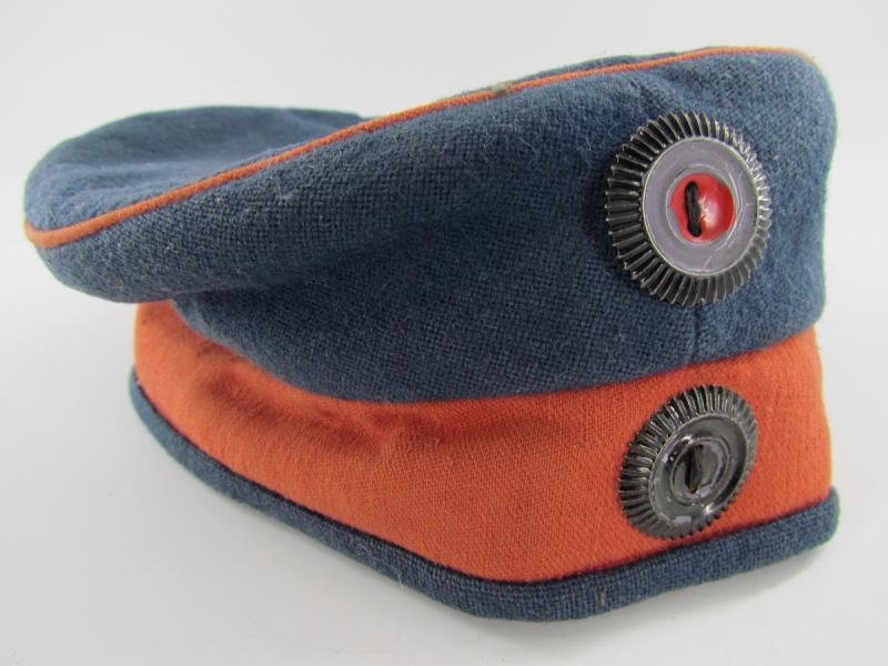 Franco-Prussian war German infantry cap, 124th regiment, marked.