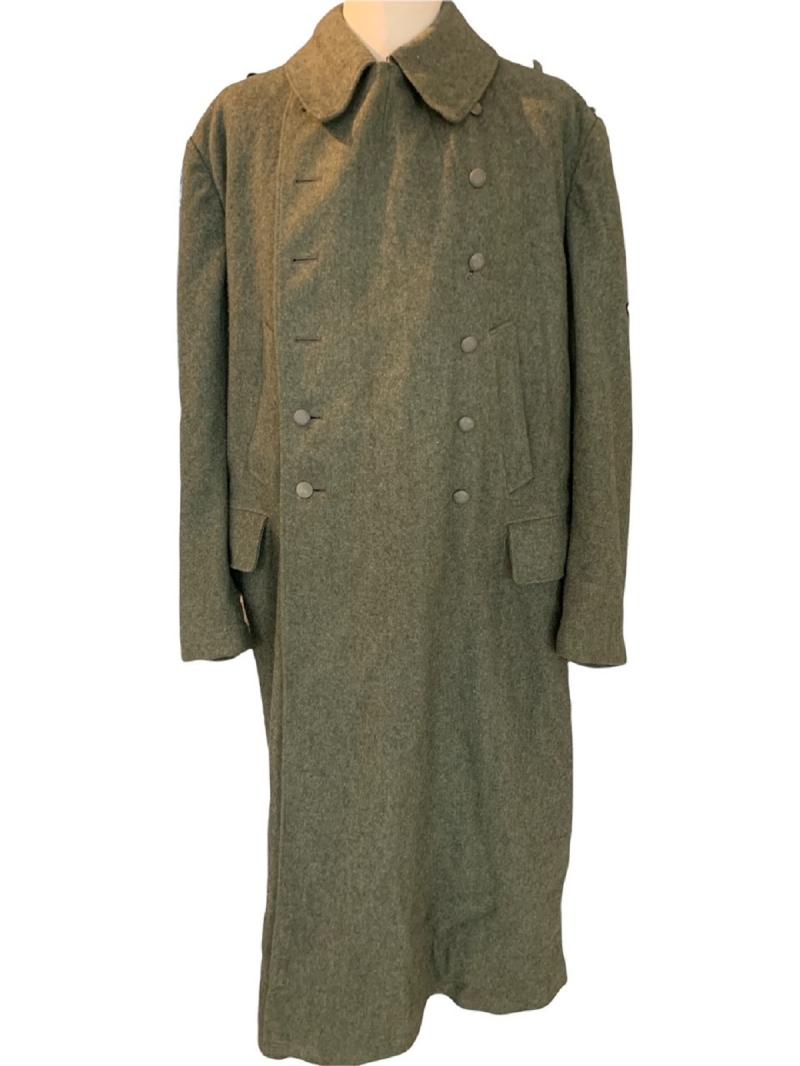 Original Waffen-SS Greatcoat With Factory Applied Eagle