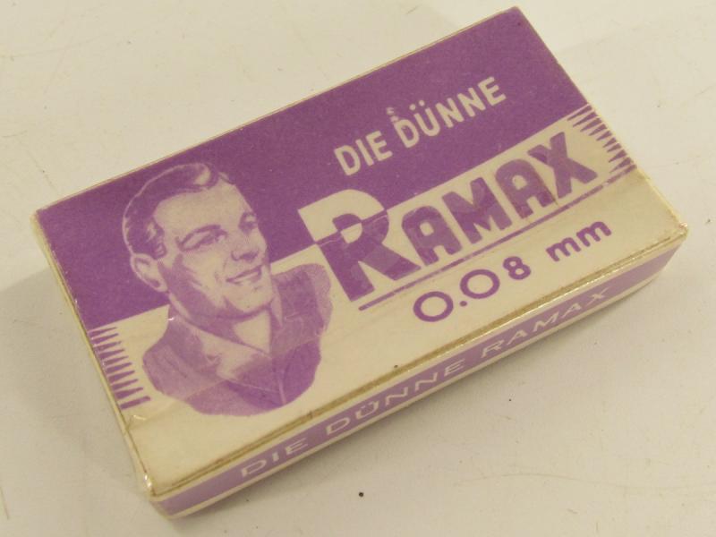 German Razor Blades in Original Package