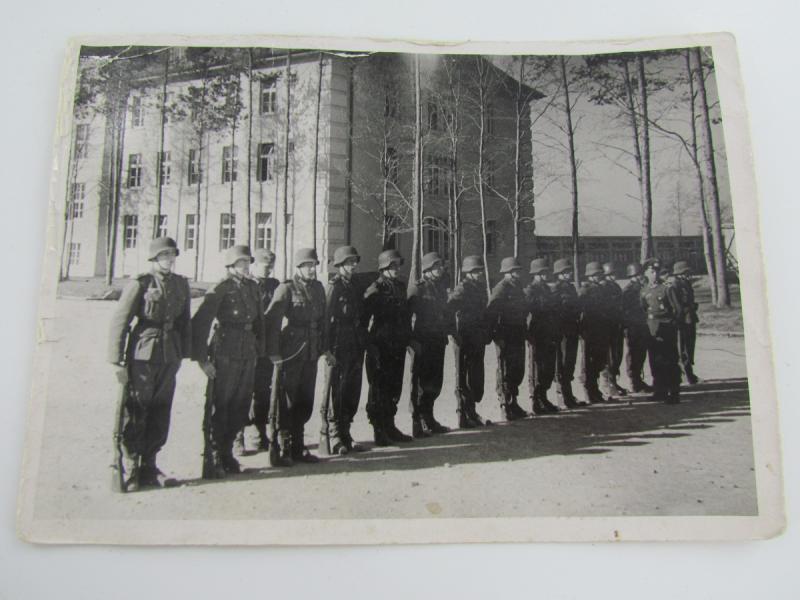 Original Photo Panzer recruit time Böblingen 1942