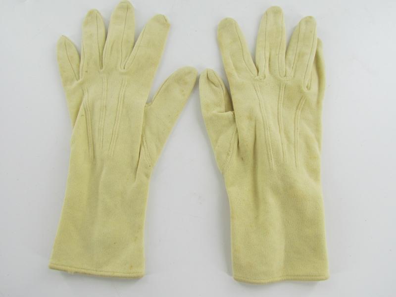 WH/SS Officer white Dress Gloves