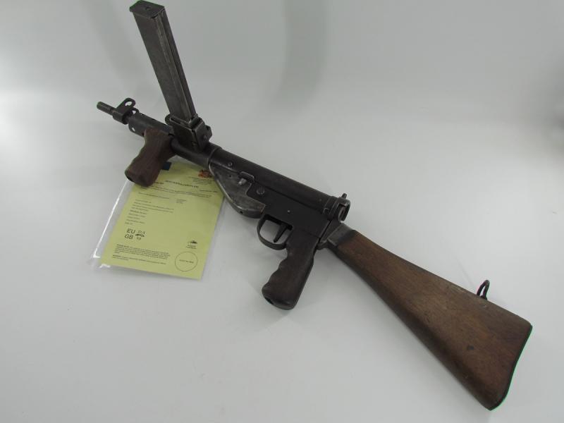 EU Deactivated Sten Gun MK5 - Wartime Production