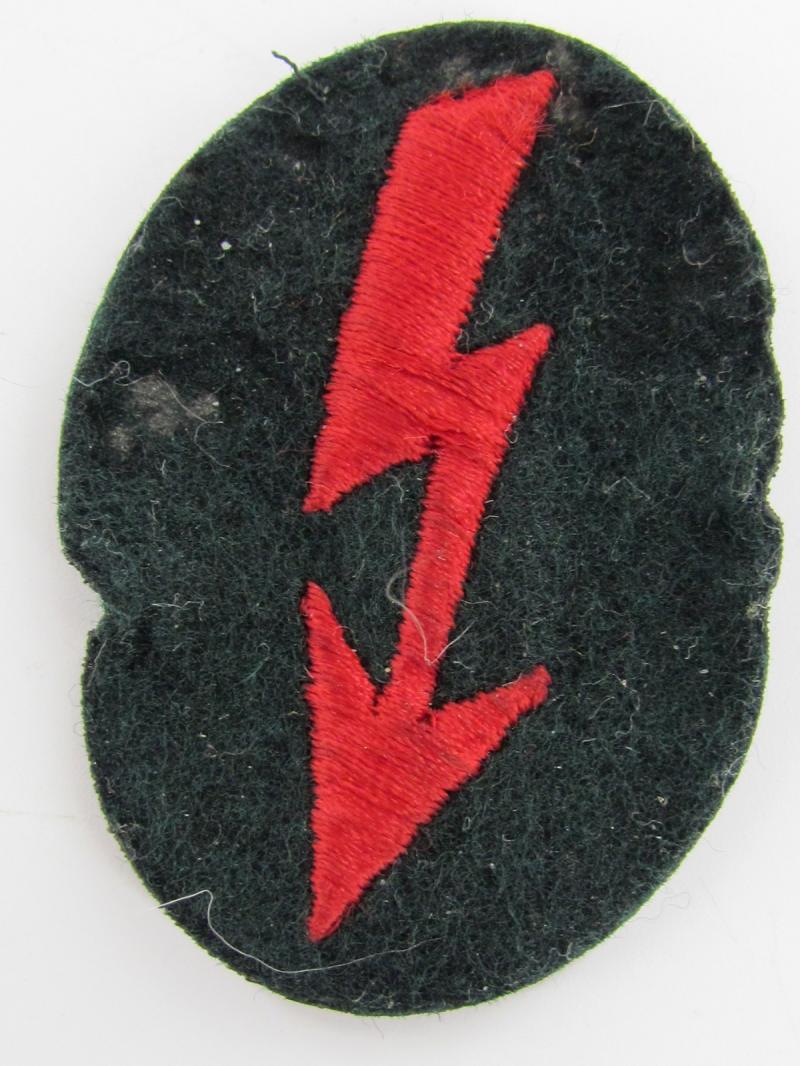 Wehrmacht Artillery Trade Patch For Radio Operator ( Funker )