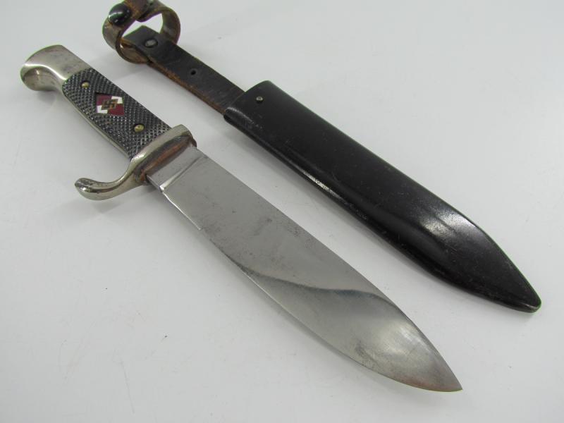 HJ Fahrtenmesser - HJ Camp Knife, RZM M7/55/38....3rd Edition