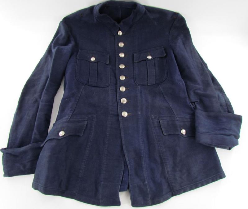 German Fireman's Tunic Maker Marked 1942