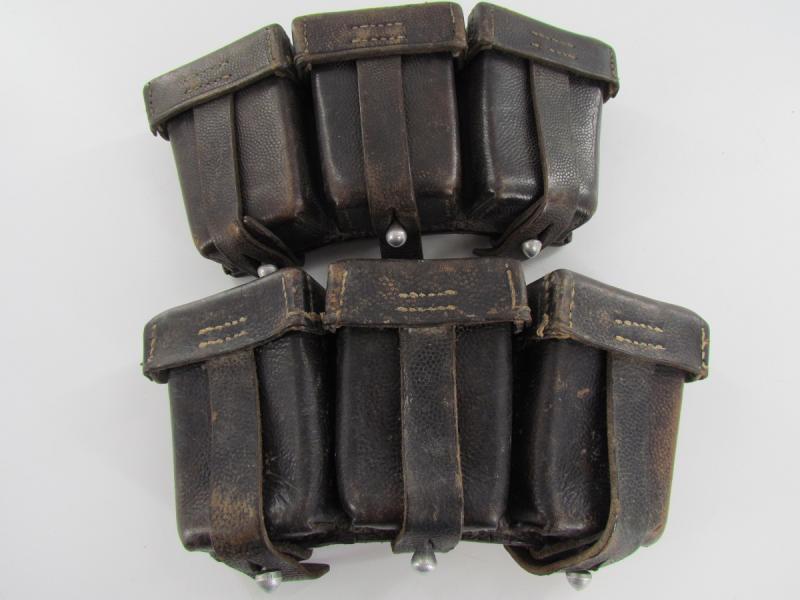 Set K98 Ammunition Pouches Maker Marked