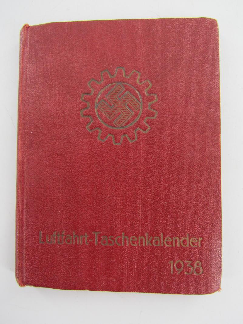 DAF Luftfahrt Taschenkalender 1938