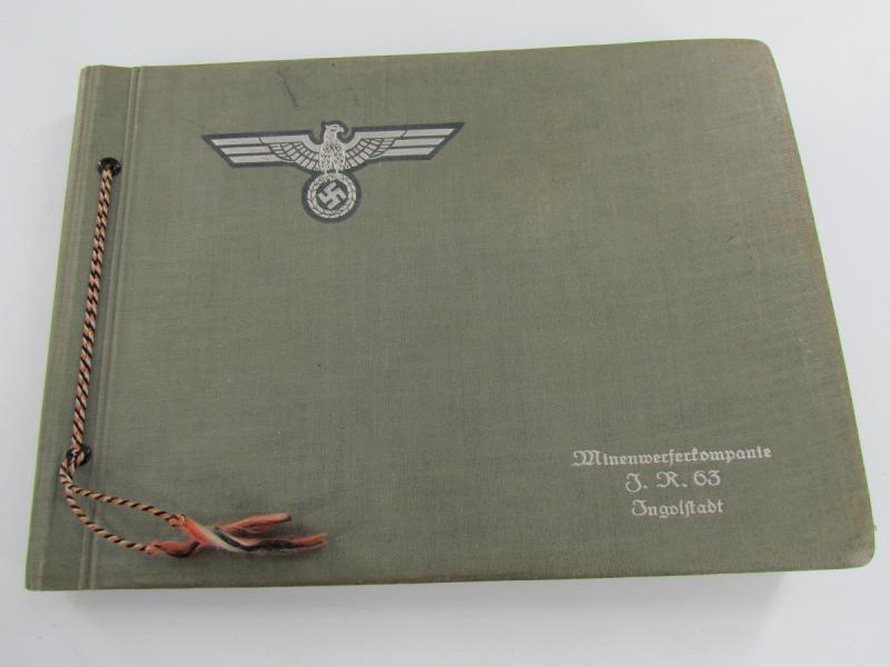 Wehrmacht Mine thrower company Photo Album