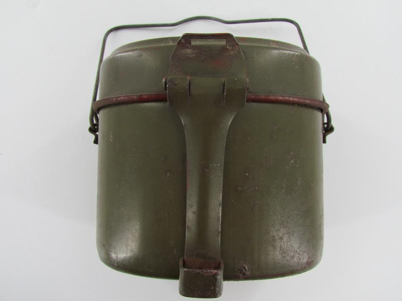 M42 Mid War Steel MESS KIT. (Kochgeschirr 31) marked