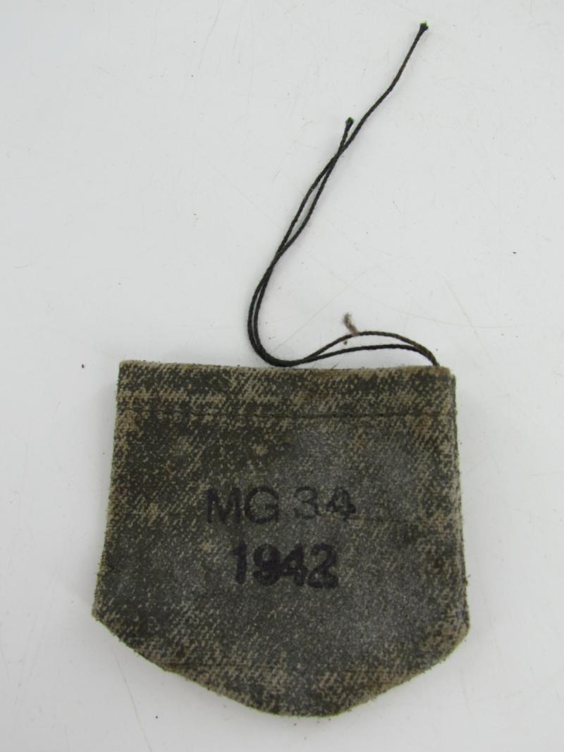 German MG34 Muzzle Dust Cover Marked 1942