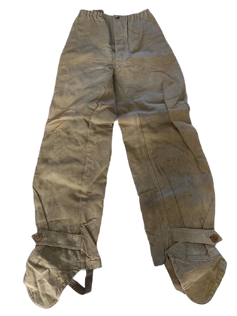 Wehrmacht Motorcycle Trousers ( DAK ) RB/Numbered