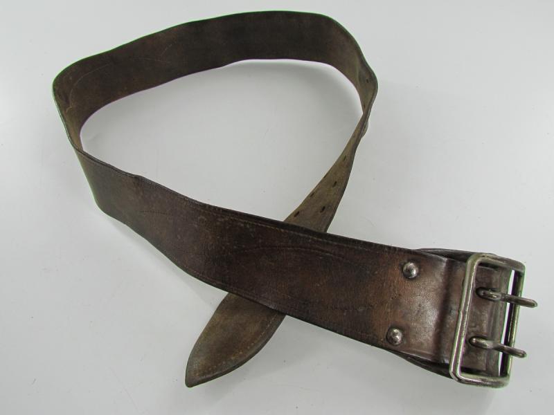 WW2 Soviet Russian Officer's Brown Leather  M33 Belt