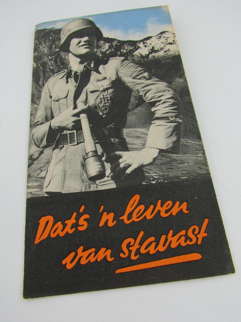 Dutch 'Waffen-SS' Recruitment Flyer/Poster