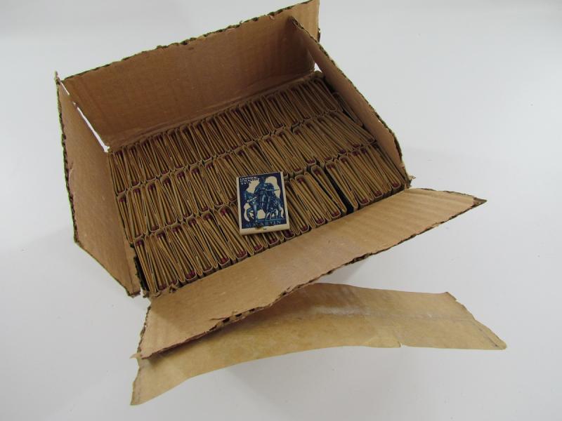 Full Box With About 200 x Winterhelp Matches