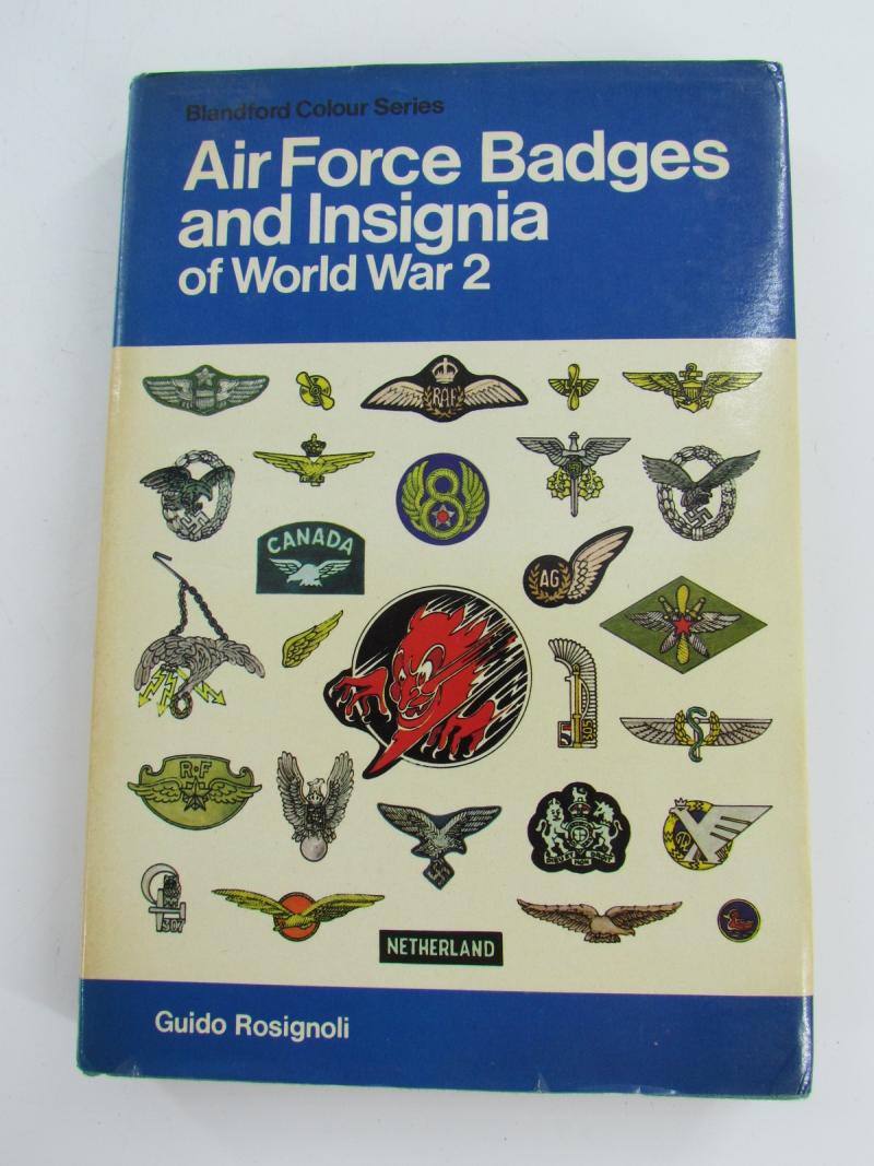 Blandford Colour Series (Blandford Press) Air Force Badges And Insignia