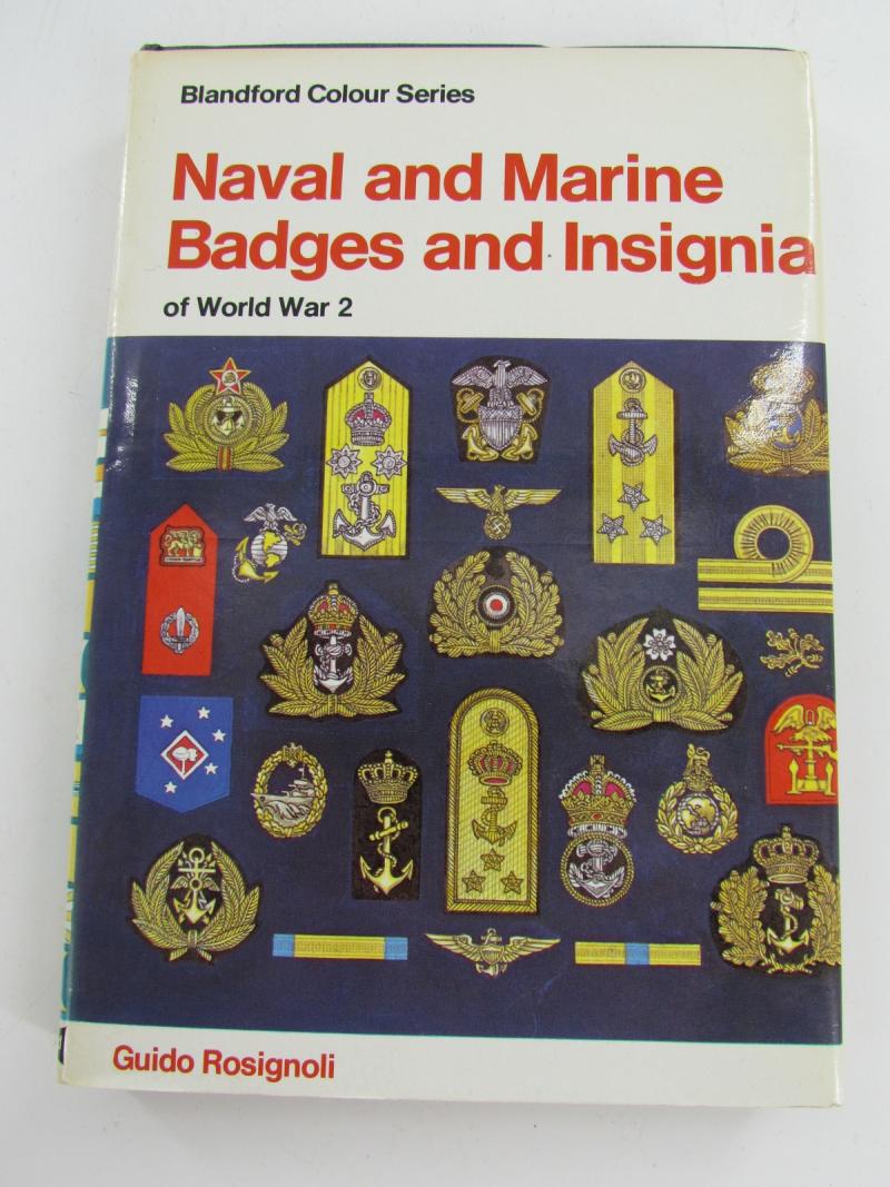 Blandford Colour Series (Blandford Press) Naval And Marine Badges And Insignia