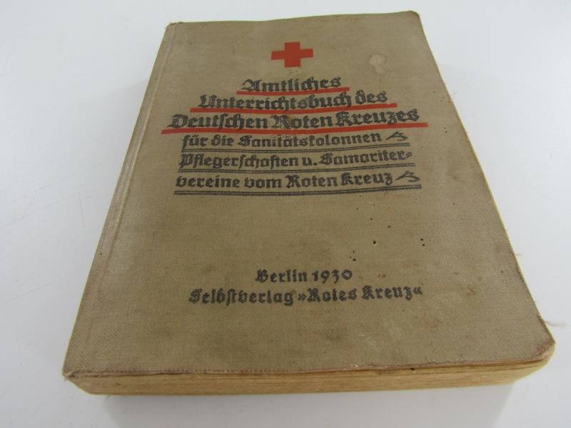 DRK Reichswehr/Wehrmacht Medical Training Book