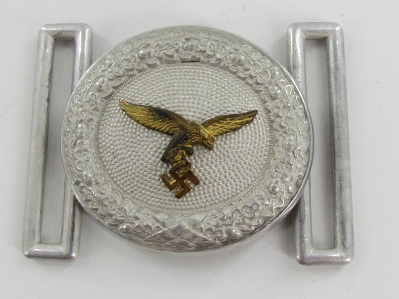 A 1st Pattern Luftwaffe Officer's Brocade Dress Belt Buckle