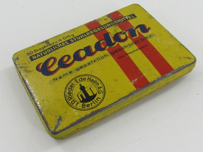 Original D.R.P. Ceadon Laxative Tin