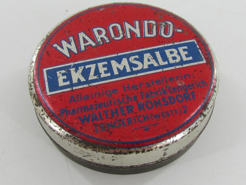 Original WWII Era German Warondo Ekzemsalbe