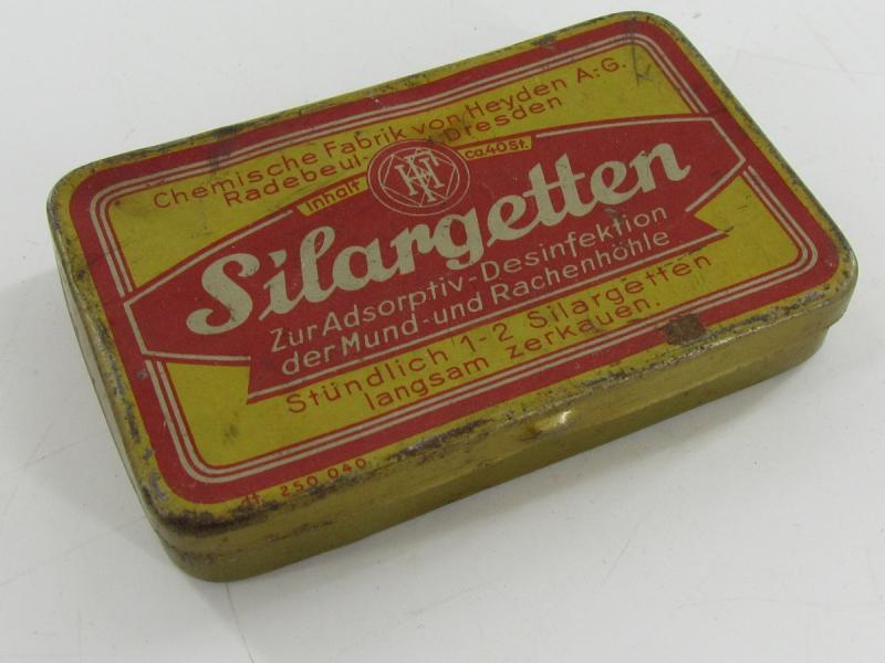 Silargetten (Silver Chloride) Gel Pulvules Tin