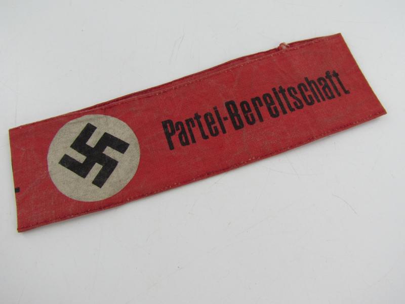 NSDAP 'Partei-Bereitschaft' Armband