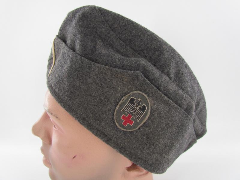 German Red Cross ‘DRK’ overseas cap ‘Schiffchen’ Maker Marked 1940