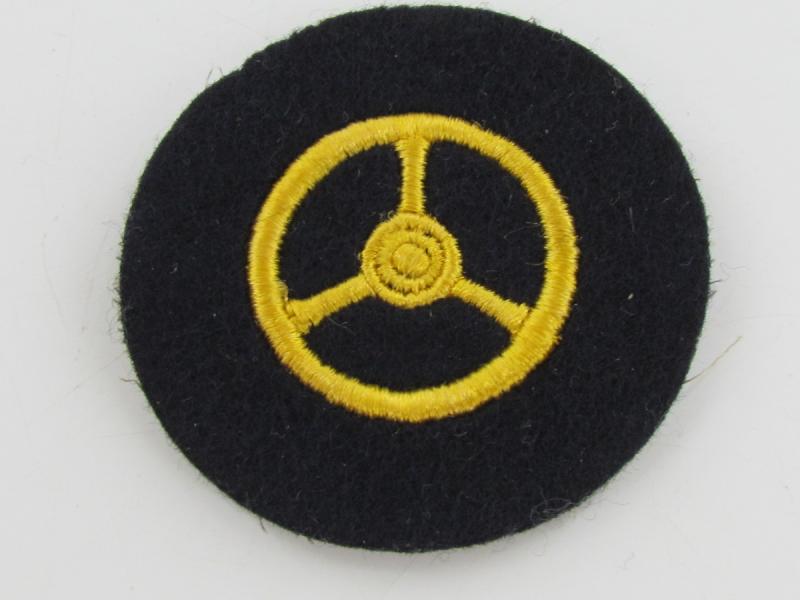 Kriegsmarine Kraftfahrer Patch